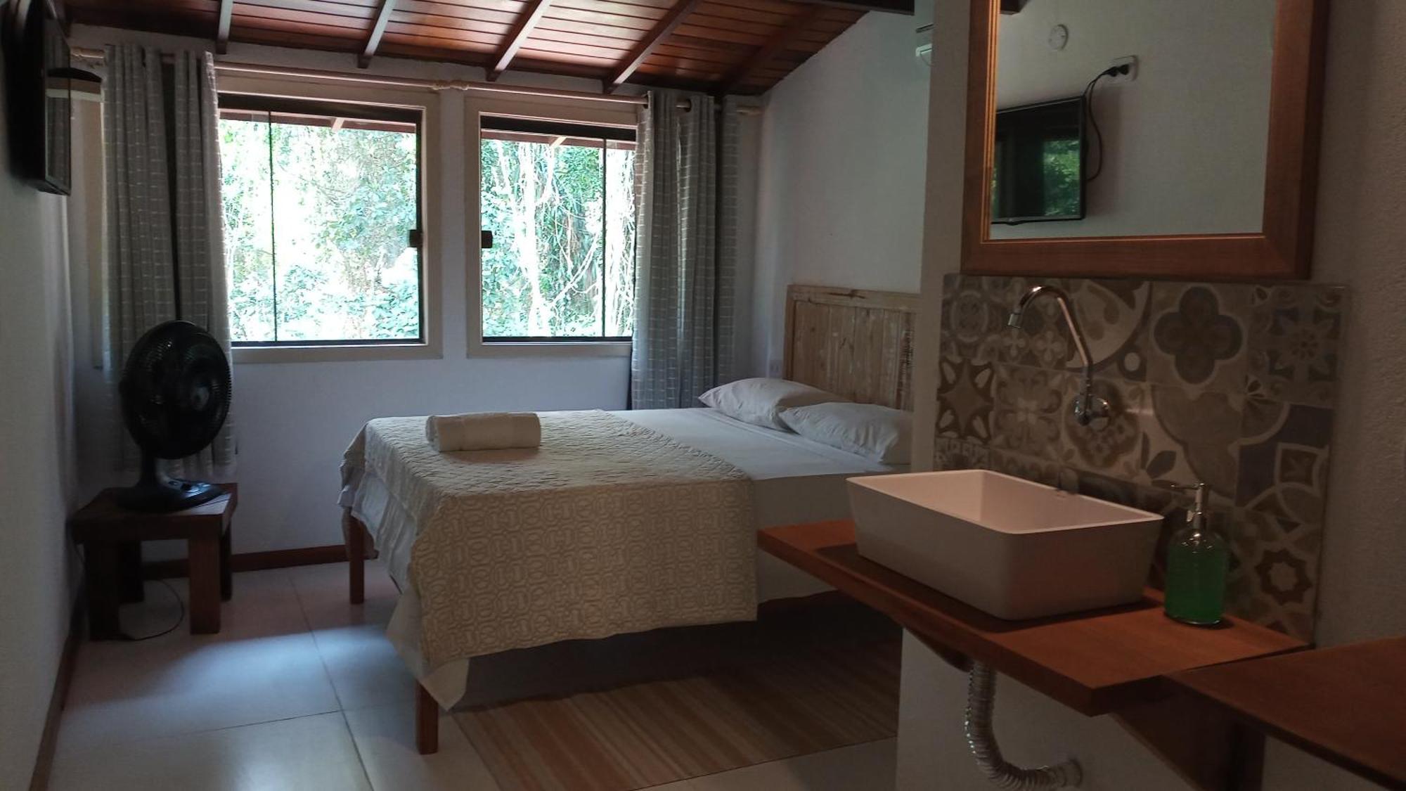 Bed and Breakfast Pitanga Ilha Grande Cama e Café Exterior foto