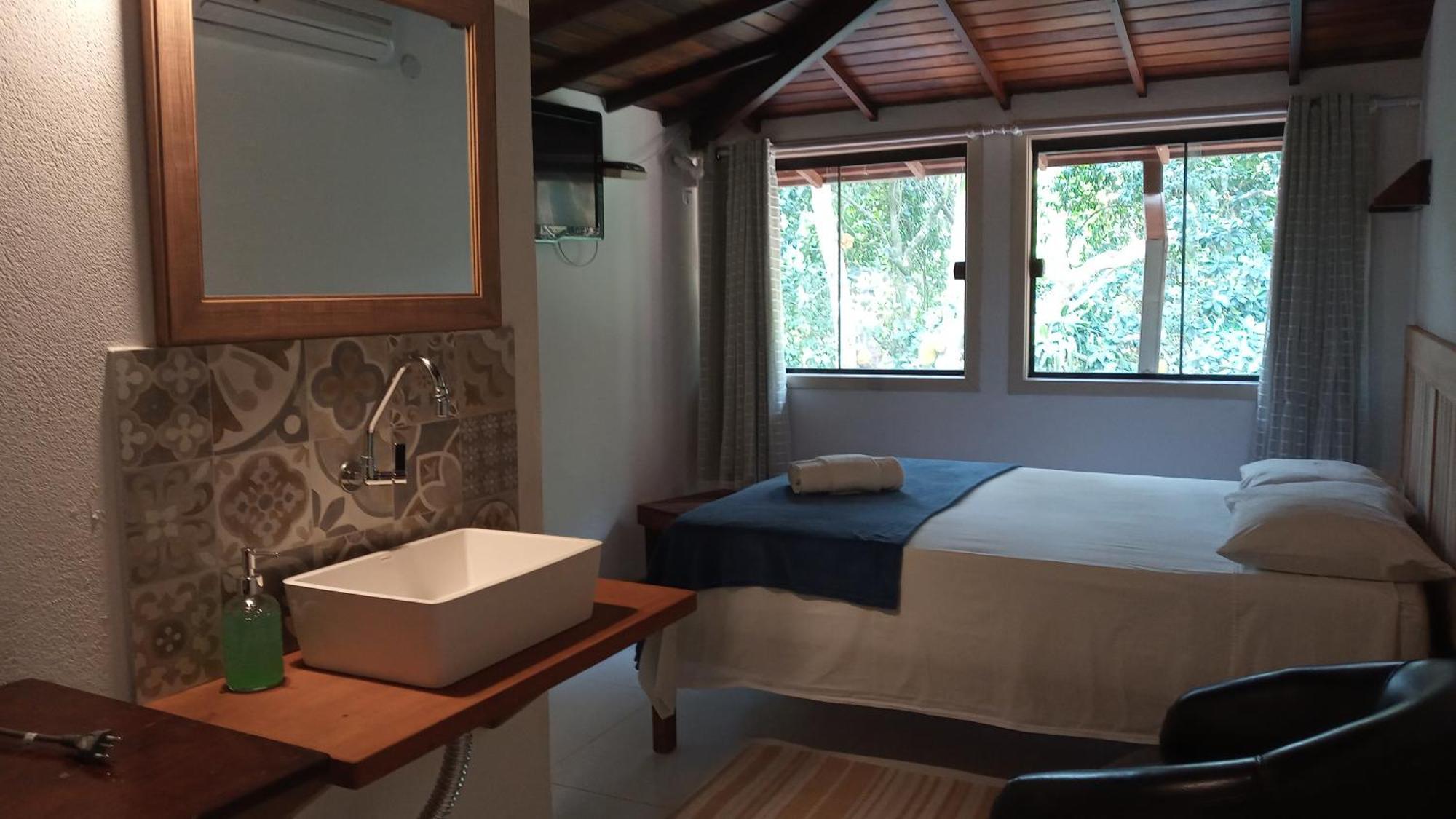 Bed and Breakfast Pitanga Ilha Grande Cama e Café Exterior foto